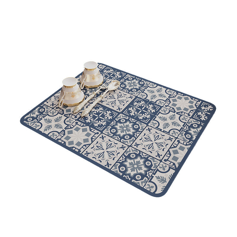 Maliben | Retro Quick-Drying Water-Repelling Mat For Kitchen-Bar-Countertops