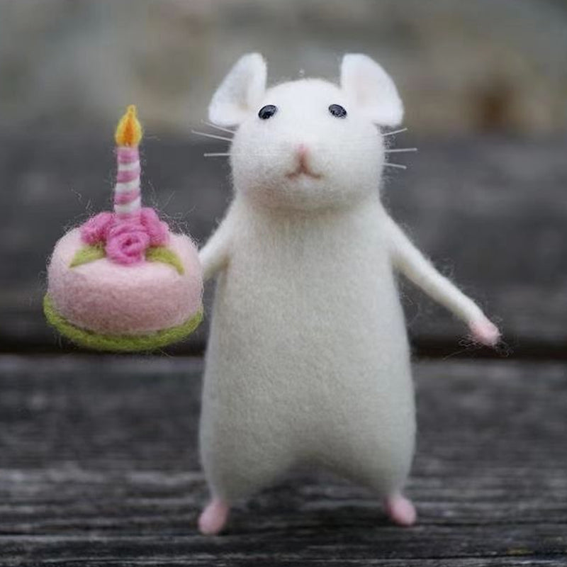 Maliben | Felt Mouse Halloween Ornament