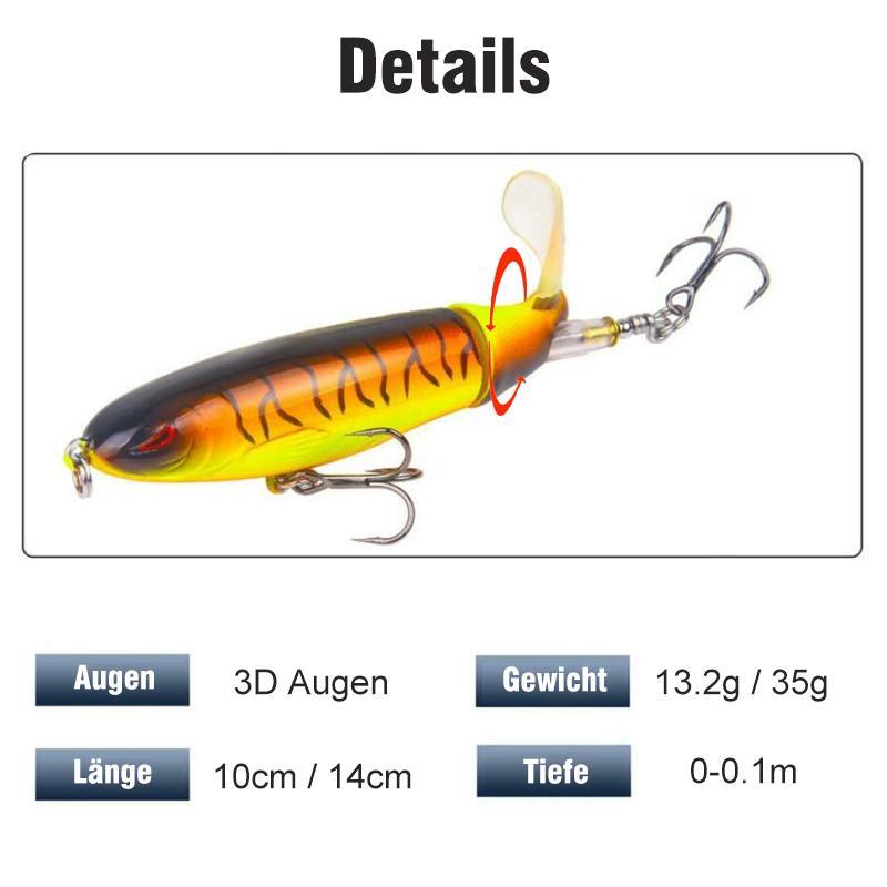 Maliben | Fishing Bait With Propeller Tractor