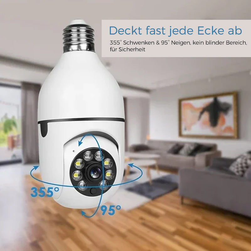 Maliben | Wireless Wifi Surveillance Camera With Bulb