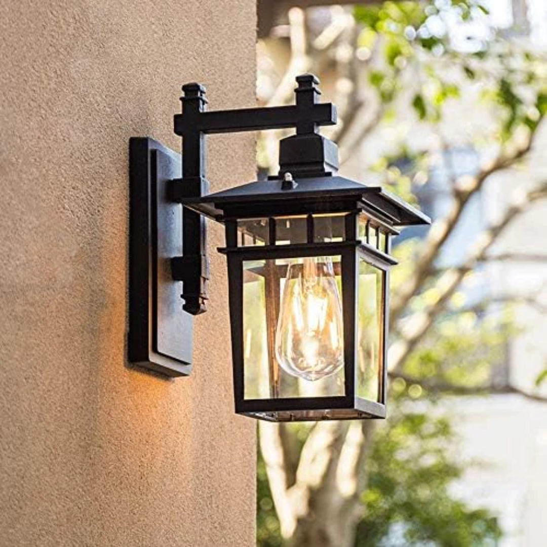 Maliben | Black Outdoor Wall Lamp