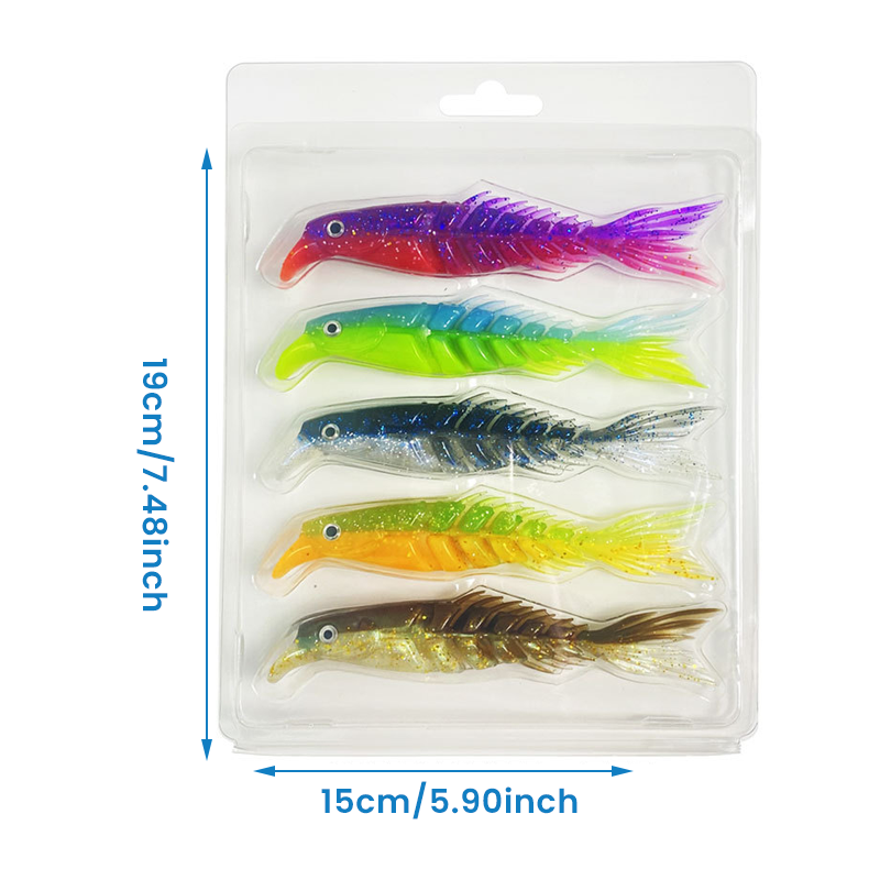 Maliben | Rubber Fish With Multiple Segments