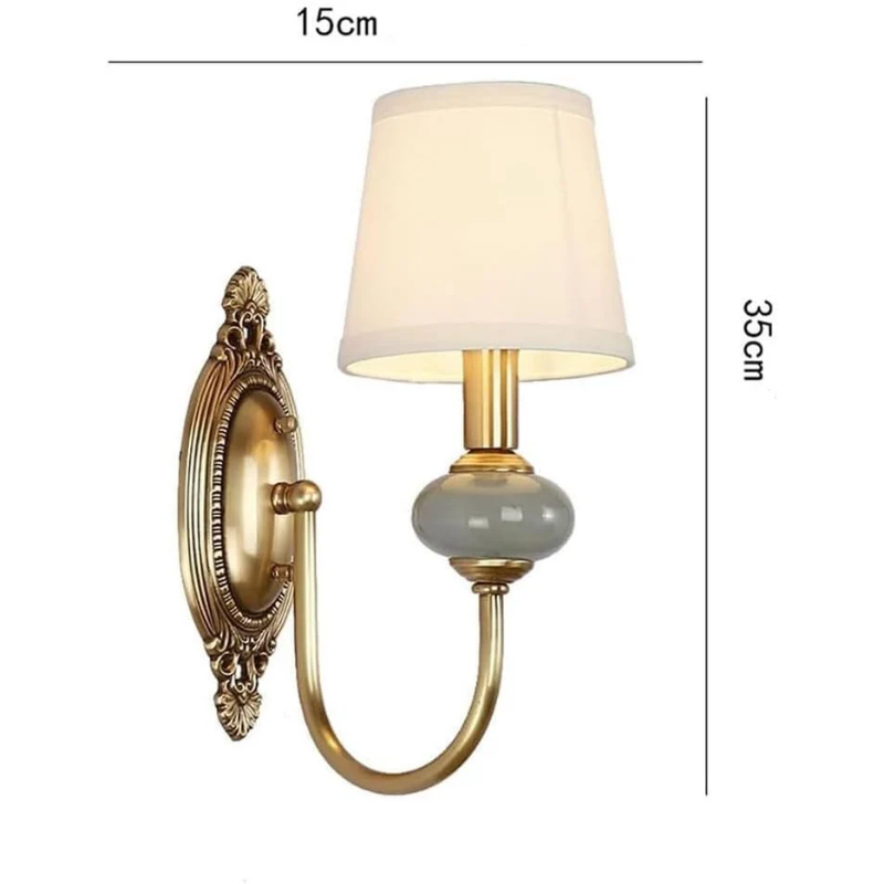 Maliben | Vintage Retro Wall Lamp Copper