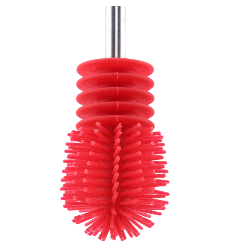 Maliben | Silicone Bottle Brush With Replaceable Head – Cleaning Brush For Baby Bottles