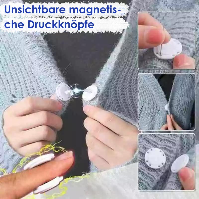 Maliben | High-Quality Invisible Plastic Magnetic Closure, 5 Pieces