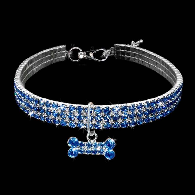 Maliben Sweet Crystal Dog Collar