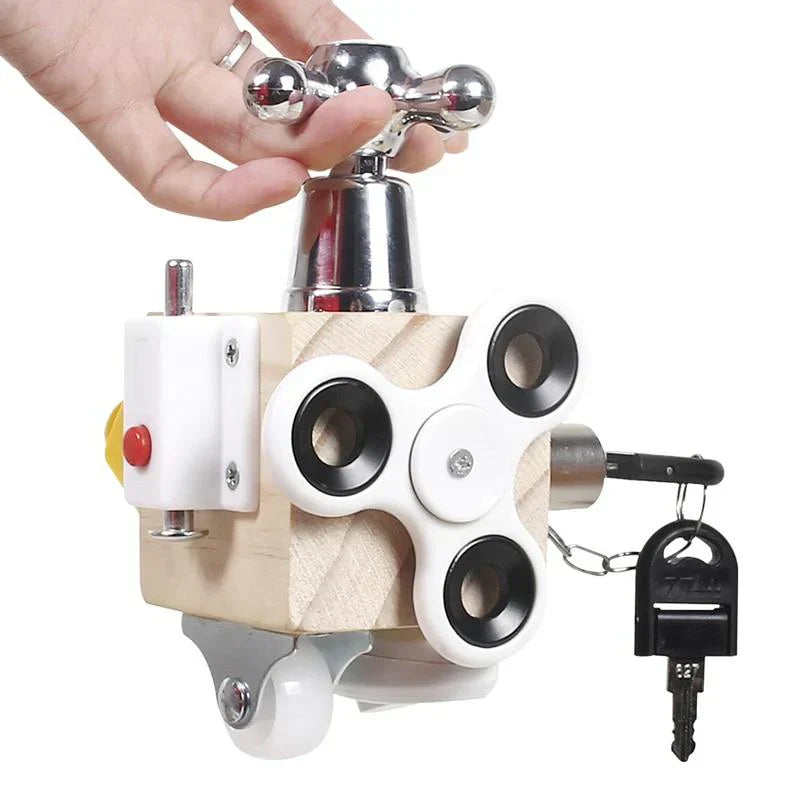 Maliben | Woodenjoy | Activity Cube For Motor Skills