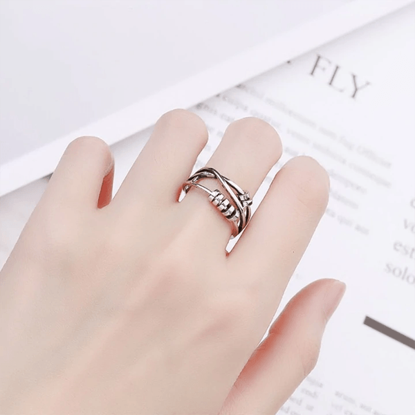 Maliben | Withinhand Adjustable Happy Ring