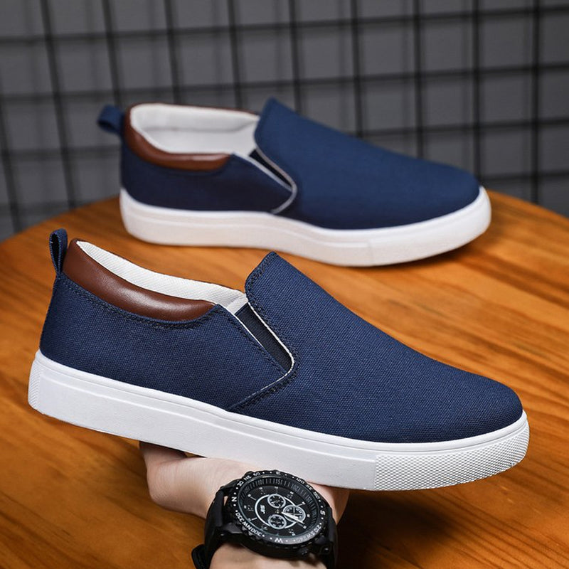 Slip-On Shoes Made Of Canvas For Men