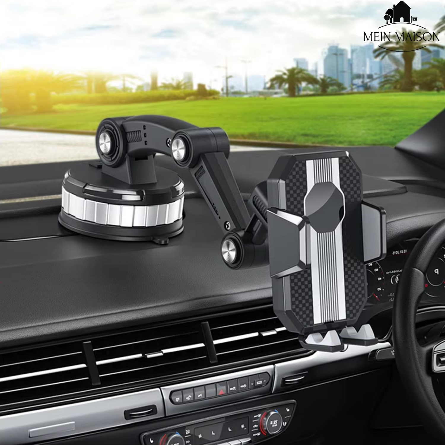 Maliben | Auto Griptech HAndy Holder With Strong Suction Cup and 360° Rotation
