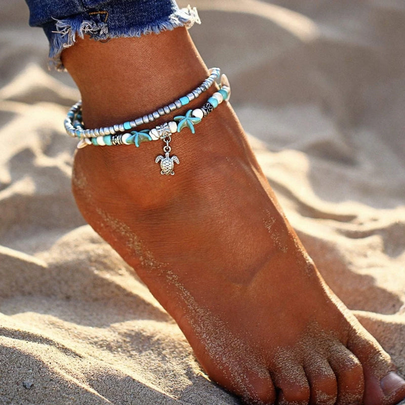 Maliben | Sea Turtle Anklet