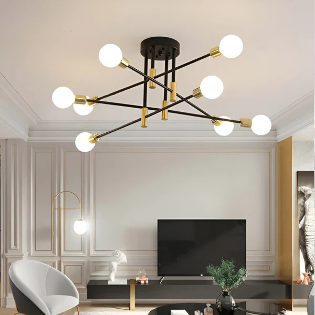 Maliben | Retro Led Ceiling Lamp