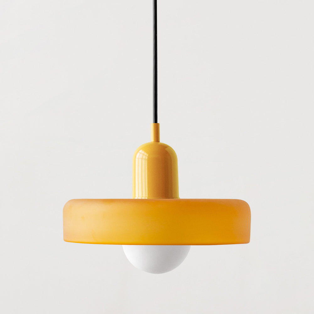 Maliben StiloGlas Pendant Lamp — Bauhaus Stained-Glass Light
