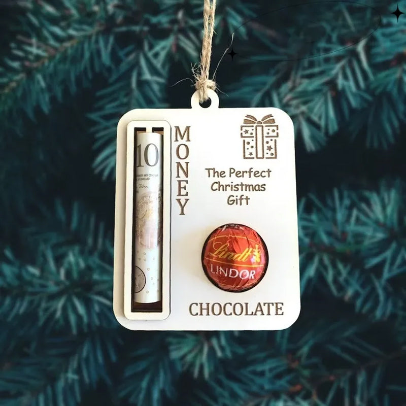 Maliben | Christmas Money Clip Decoration Made Of Wood