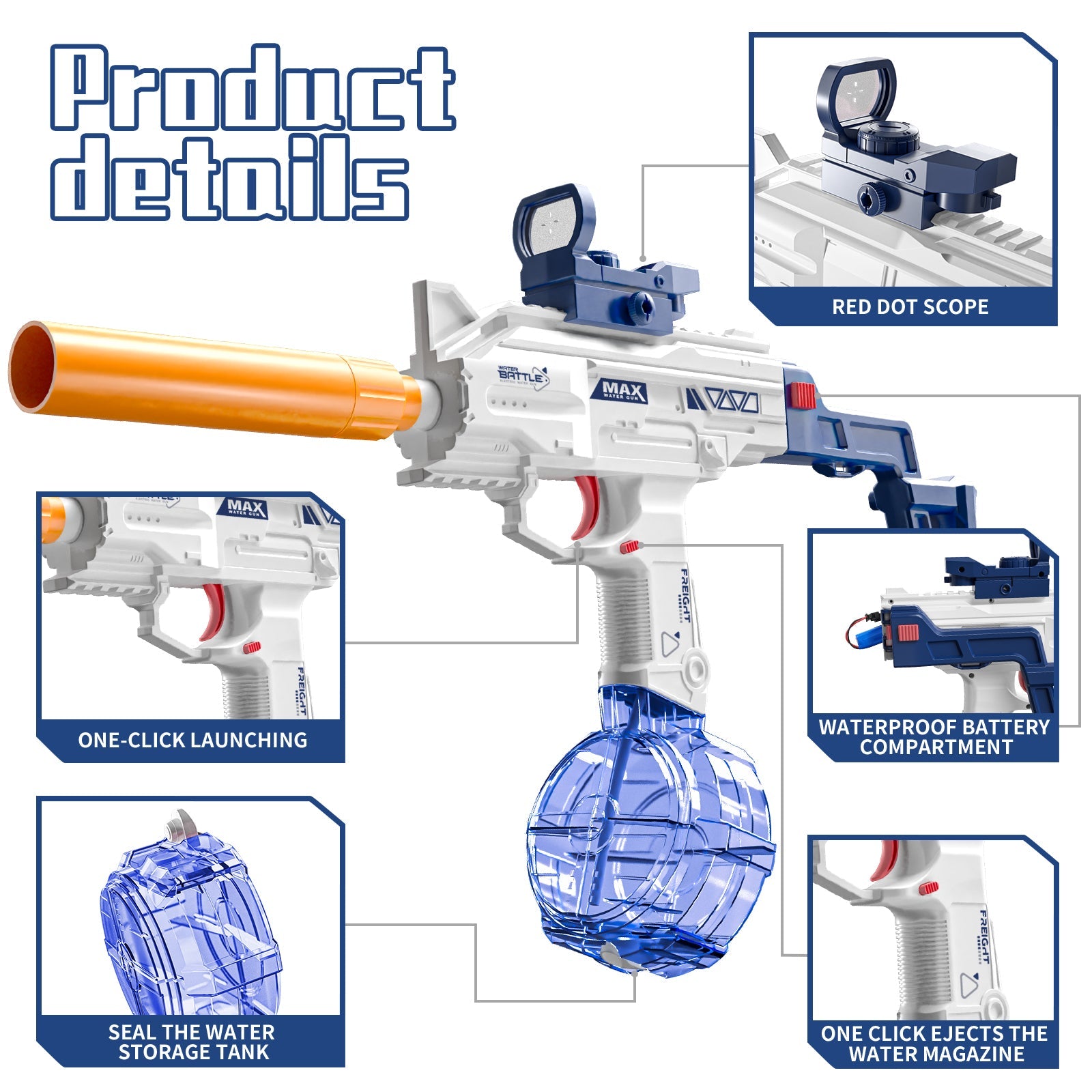 Maliben | Uzi Water Gun