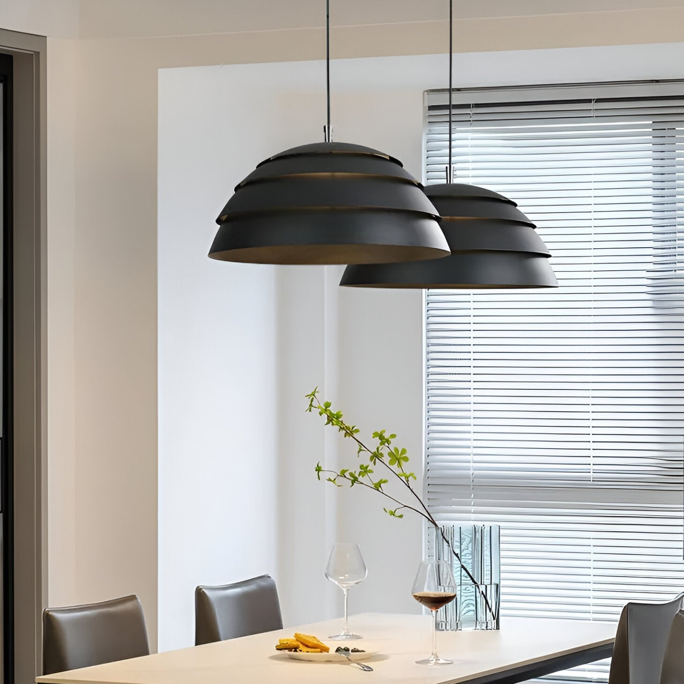 Maliben | Minimalist Dome-Shaped Pendant Lamp