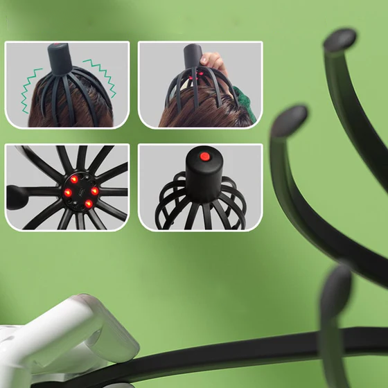 Maliben Octopus Head Massager