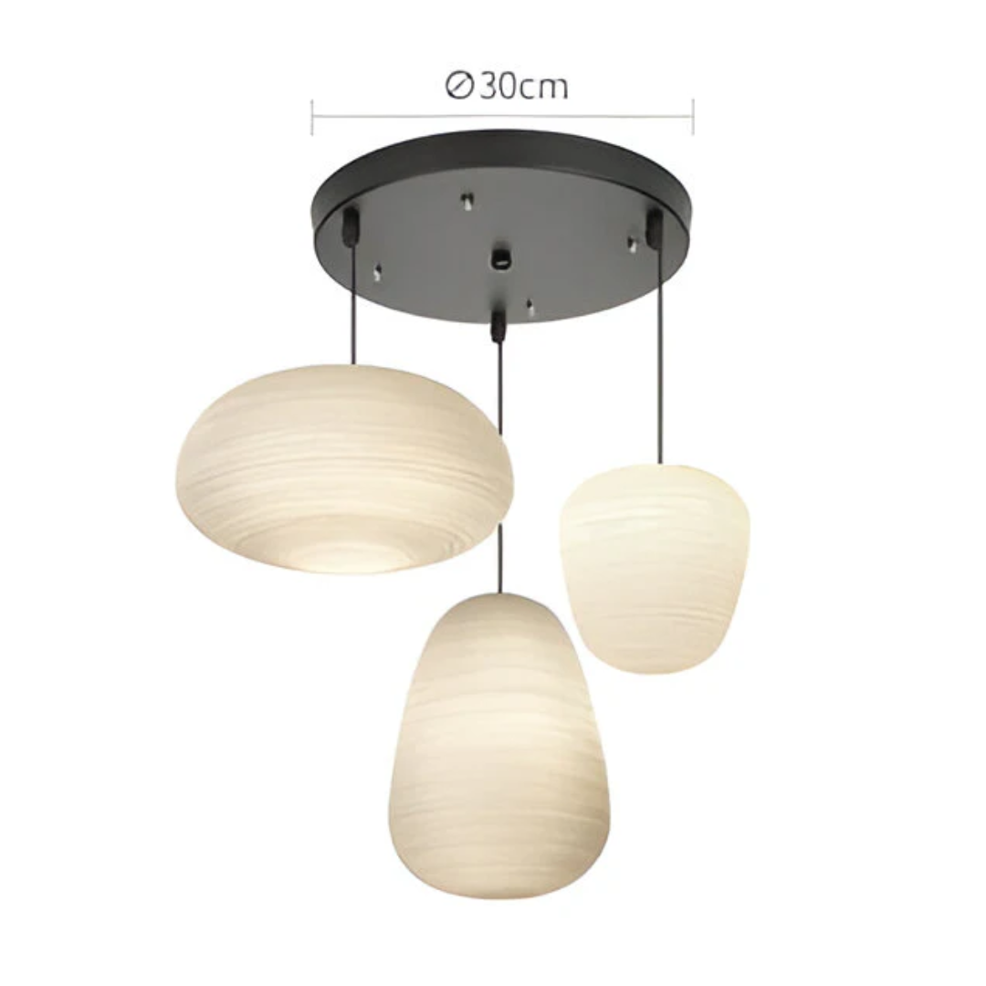 Maliben | Opal Glass Pendant Lamp