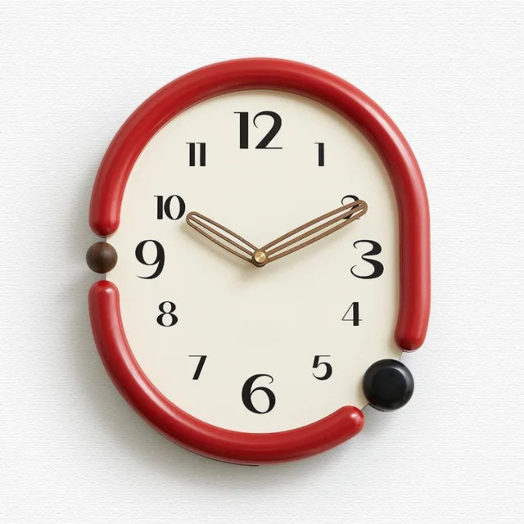 Maliben Luxury Wall Clock — Minimalist, Silent Movement