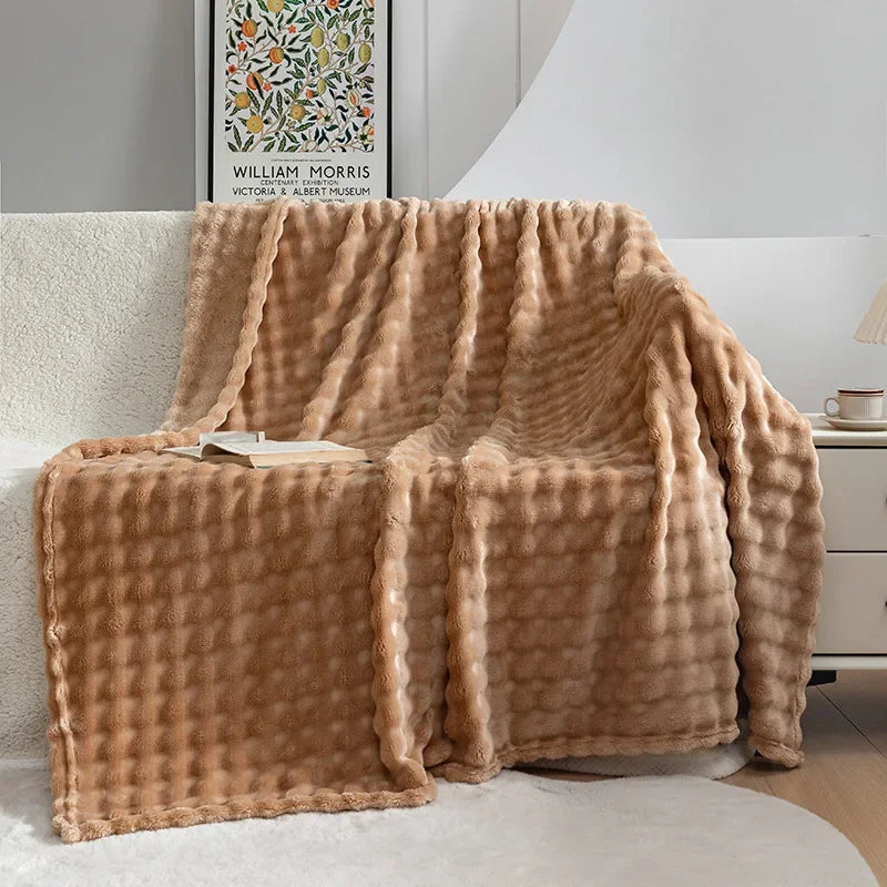 Maliben | Extra Soft Flannel Blanket - Plushbubble