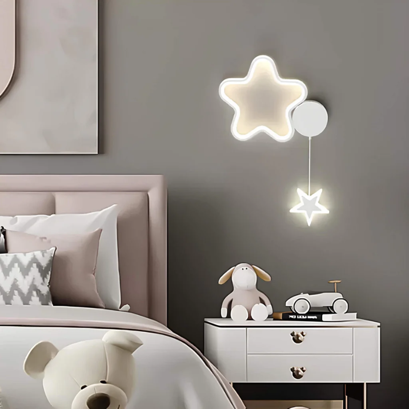 Maliben | Dreamlight | Magical Wall Lamp With Clouds, Stars And Moon