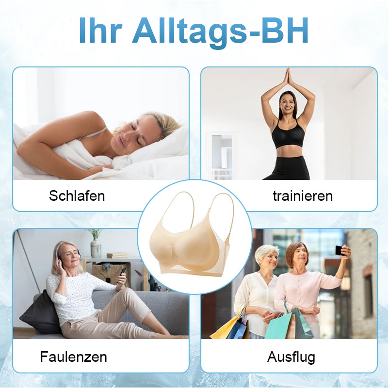 Maliben | Ultra-Thin, Seamless Cooling Bra Made Of Ice Silk