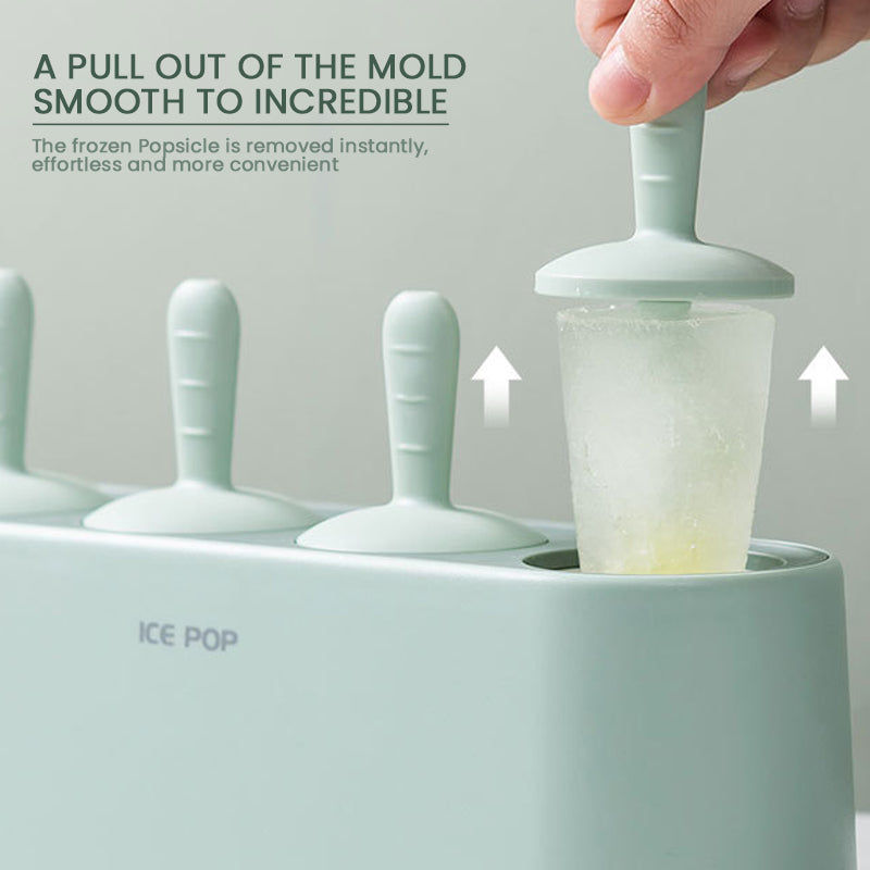 Maliben | Silicone Ice on a Stick Ice Cream Mold Set