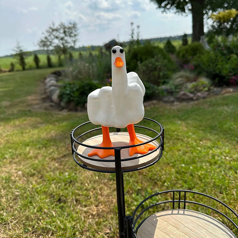 Maliben | Duck Ornament In The Shape Of The Middle Finger