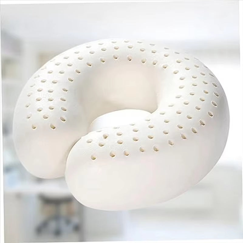 Maliben | Natural Latex Breathable U-Shaped Neck Pillow