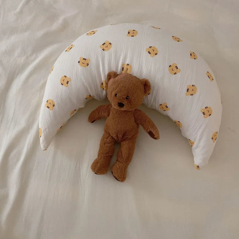 Maliben | Moon-Shaped Pillow For Babies – Soft Cuddle Pillow For Sleeping