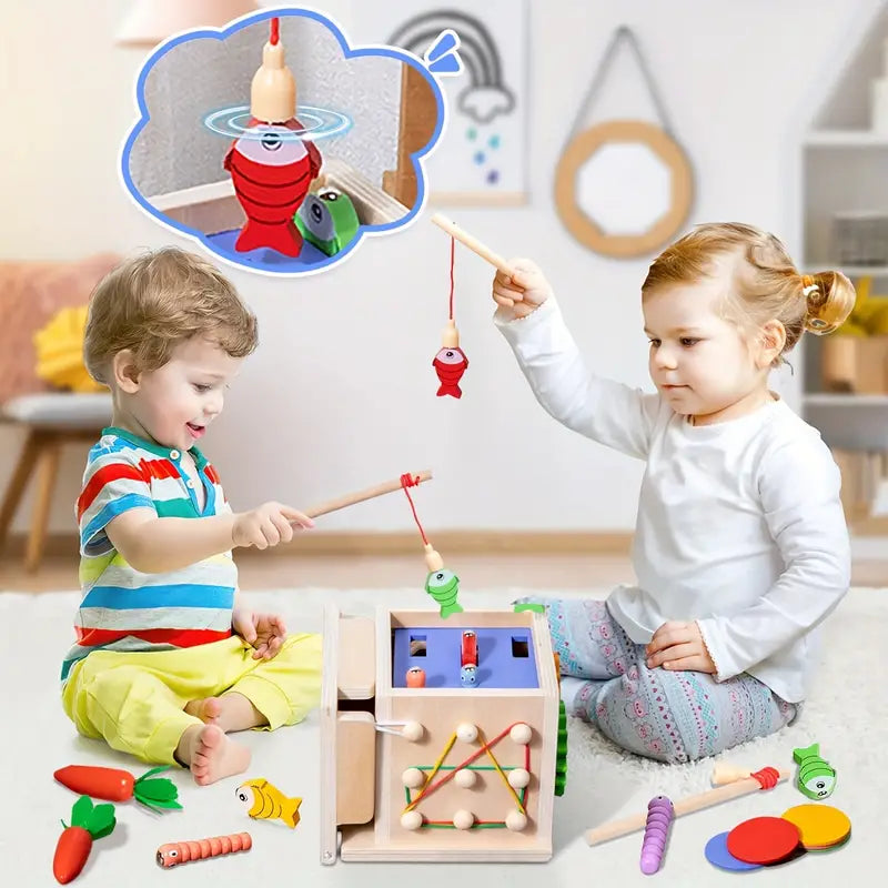 Maliben | Creative 8-In-1 Montessori Playset - For Adventurous Babies