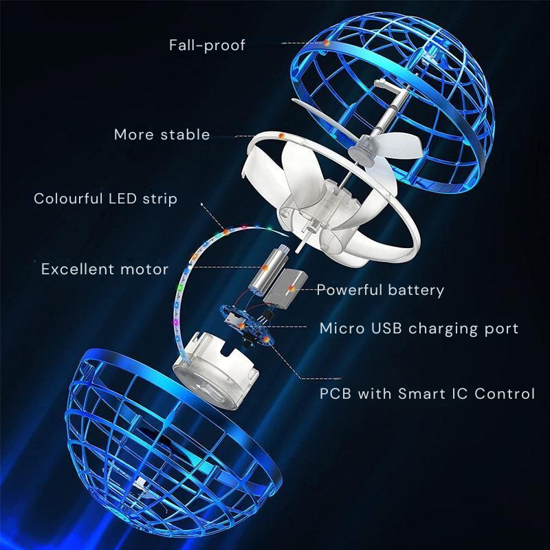 MAliben | Magical Light Ball — Transforms Any Child Into a Wild Movement Hero Full Of Fun And Energy