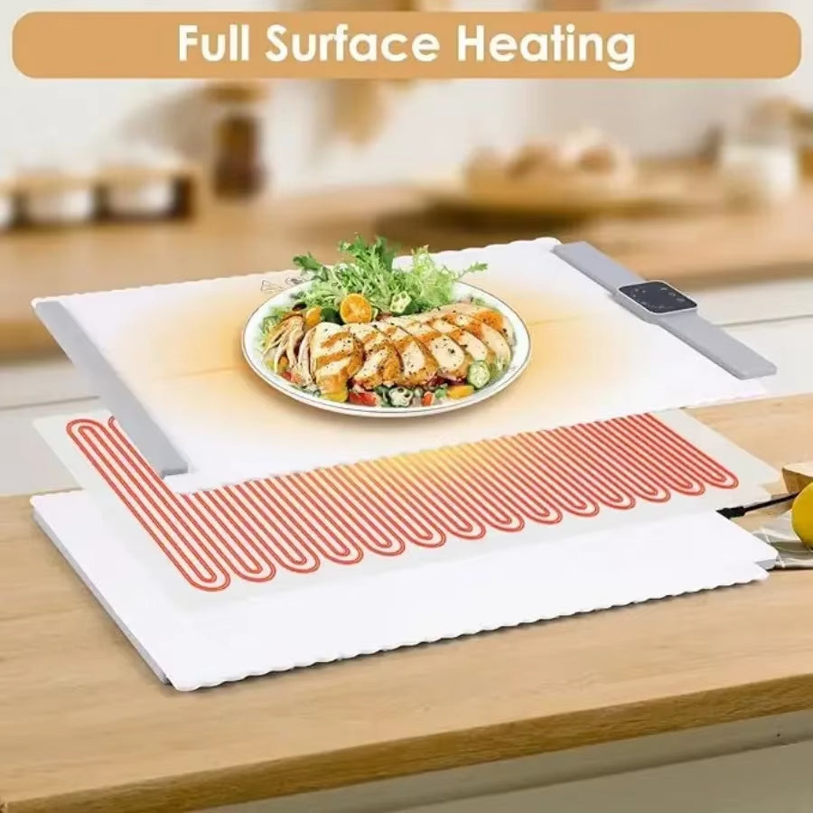 Maliben | Safe Heat Roll-Up Electric Food Warmer Mat