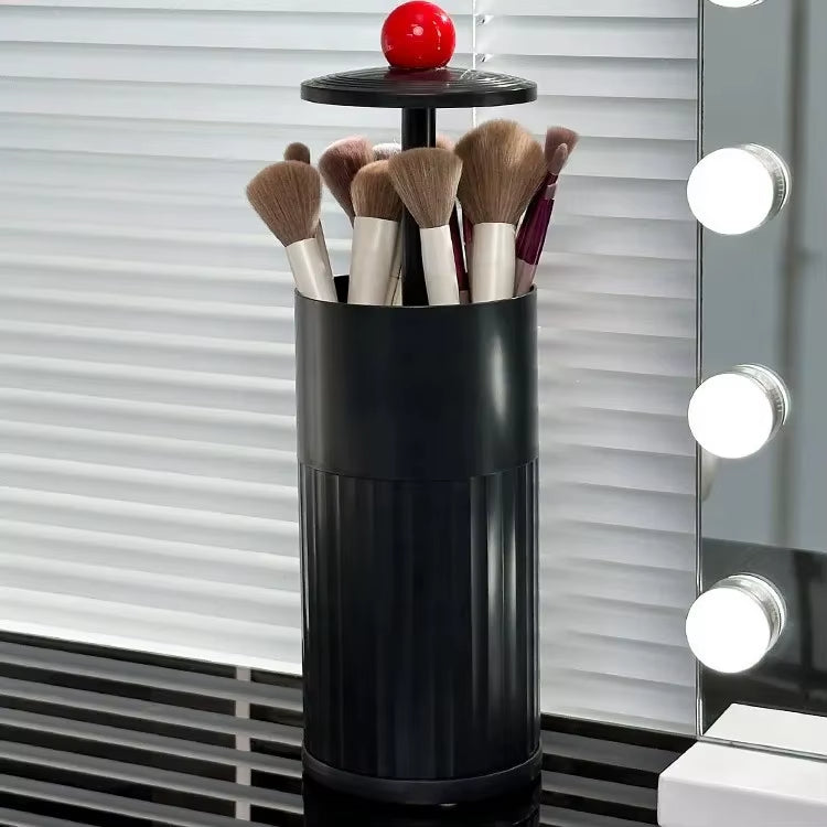 Maliben | Automatic Pop-Up Cylindrical Makeup Brush Organizer