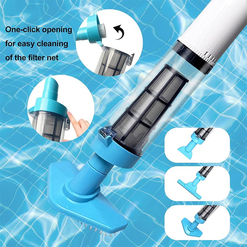 Maliben | Us Standard - 3in1cordless Rechargeable Powerful Motor Swimming Pool Vacuum Cleaner