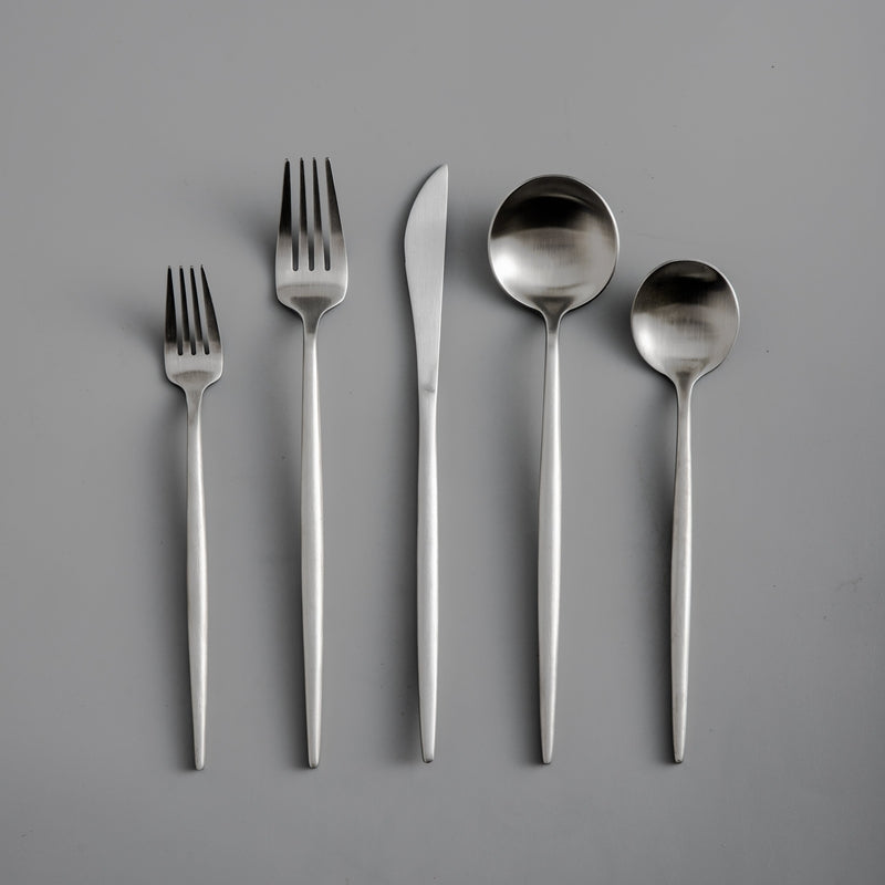 Maliben | Minimalist Luxury Cutlery Set – 20 Pieces, Titanium & Stainless Steel