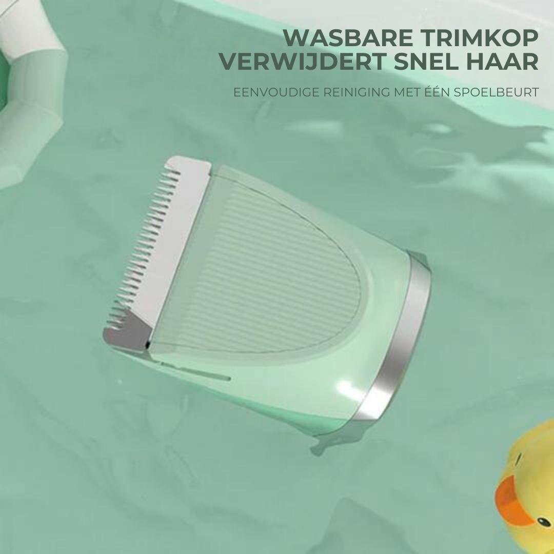 Maliben | Tierpflegegerät Groomilo 4-In-1 | Quiet & Rechargeable | For Fur & Nails | White-Green