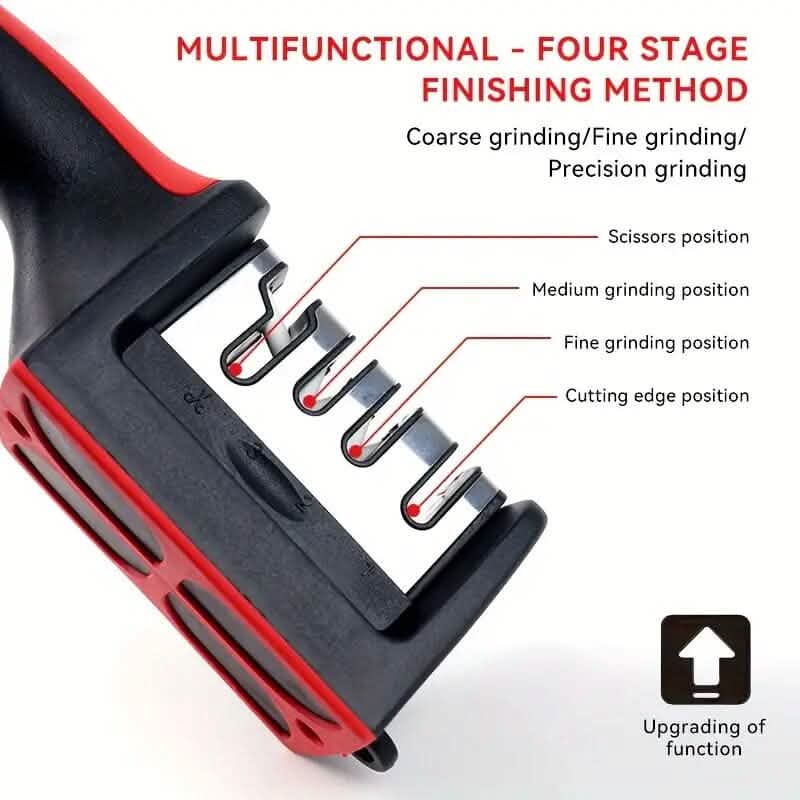 Maliben | 4 Stage Professional Kitchen Knife Sharpener Tool