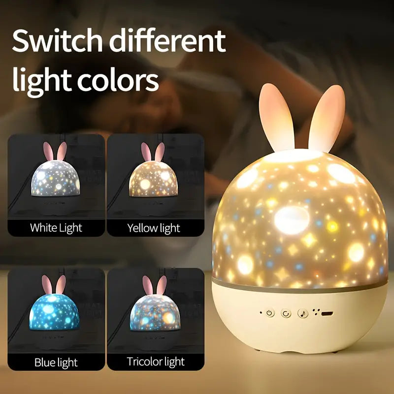 Maliben | Enchanted Rabbit Star Projector For Magical Dream Evenings