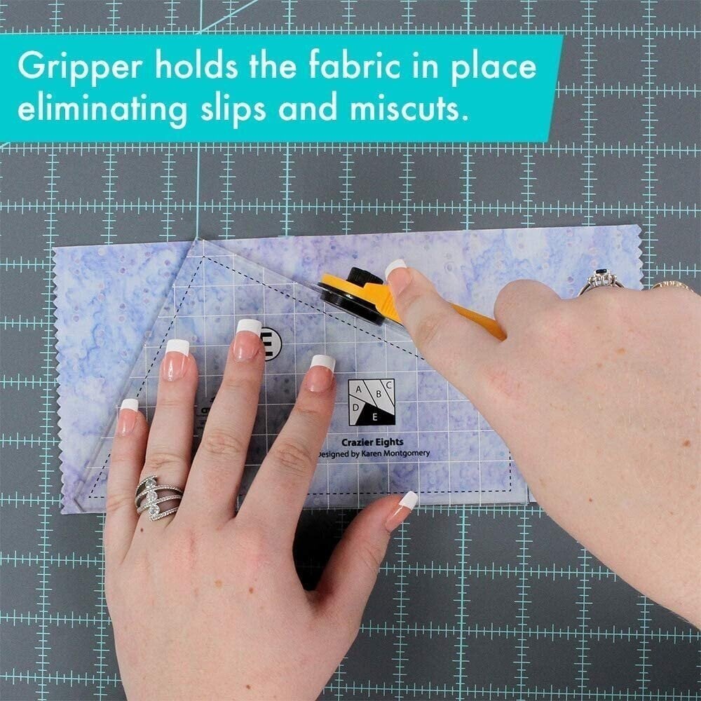 Maliben Quilting Cutting Template Set — Non-Slip Acrylic Guide