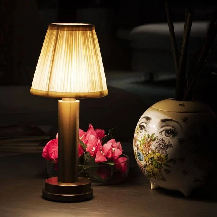 Maliben LuxeSilk Cordless Table Lamp — Rechargeable LED