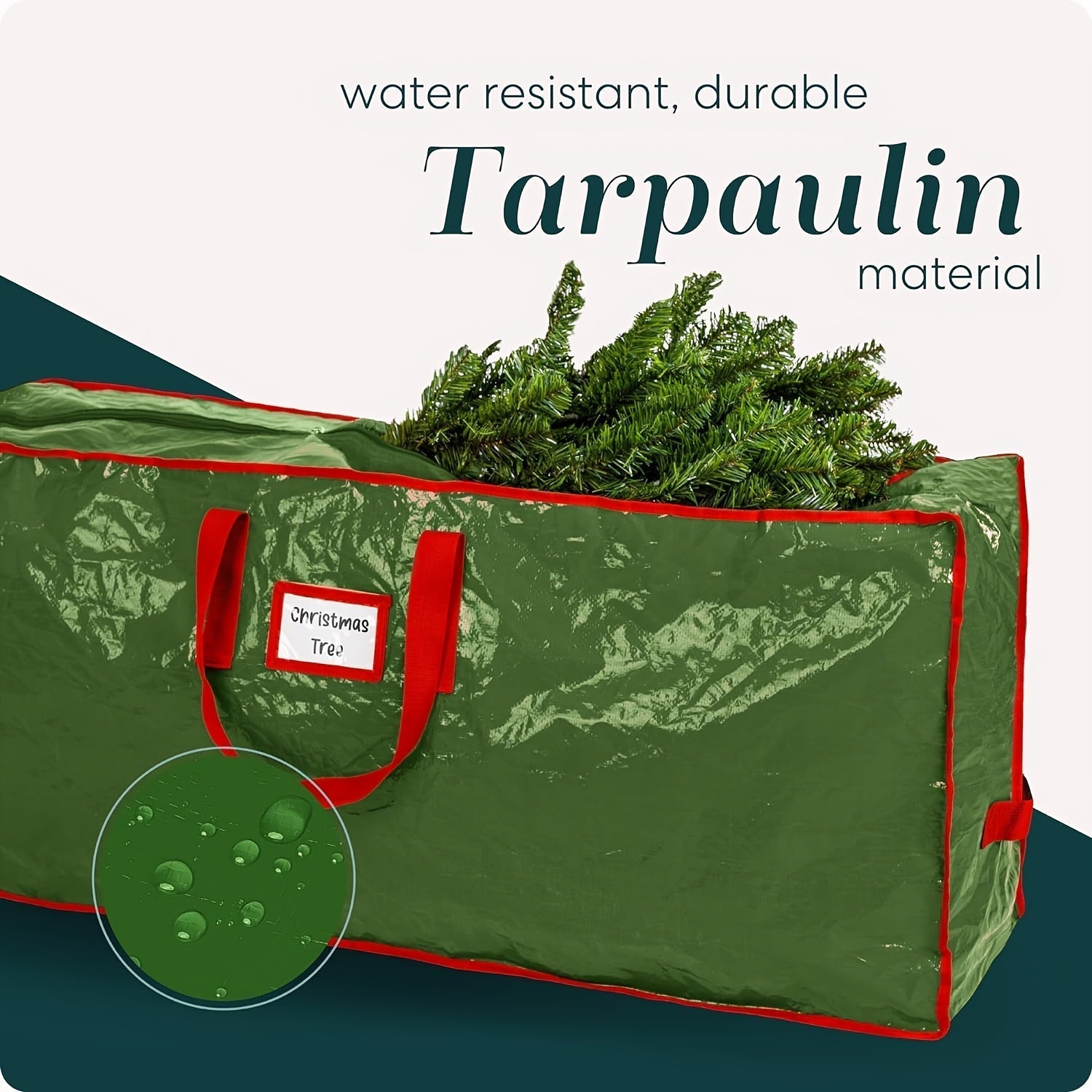 Maliben | Large Storage Bag For Artificial Christmas Trees – Waterproof And Durable Polyester Model Treetote