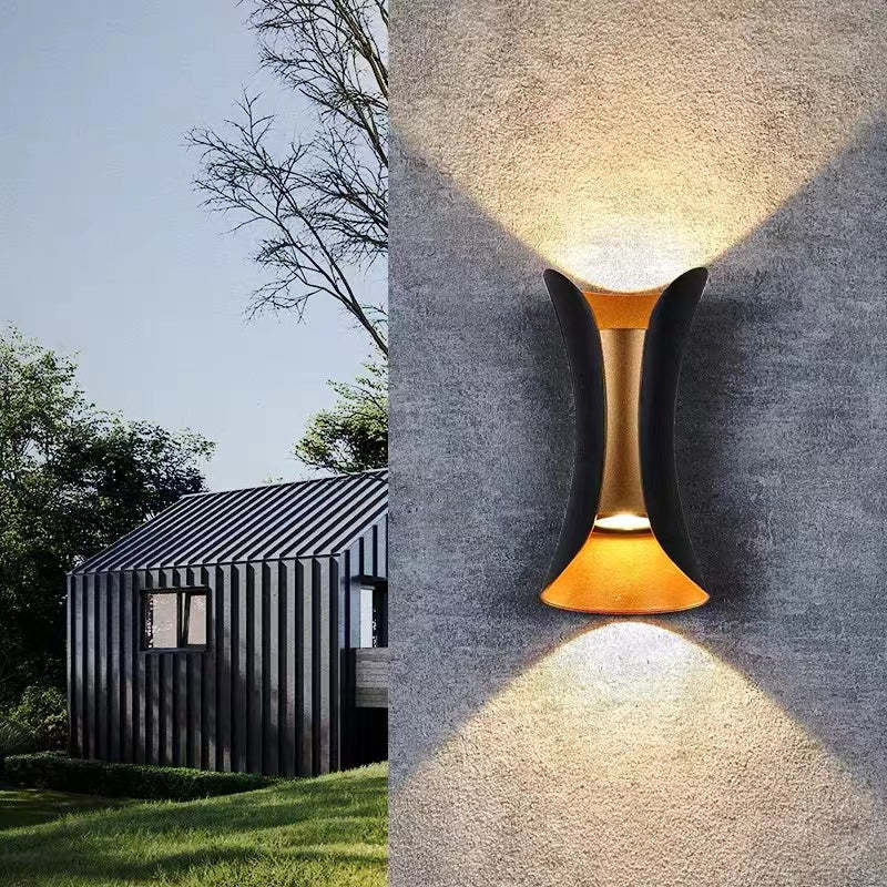 Maliben | Metal Modern Outdoor Wall Lamp