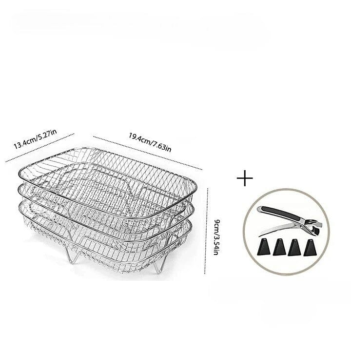 Maliben | Stackable 3-Layer Air Fryer Stand