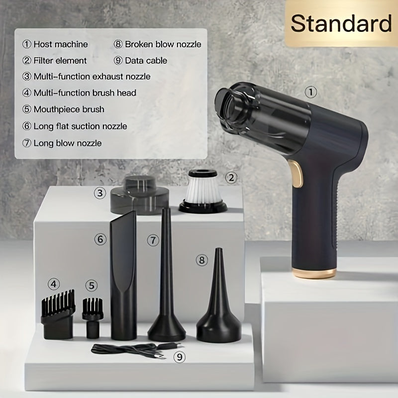 Maliben | 8-In-1 Cordless Handheld Car Vacuum Cleaner