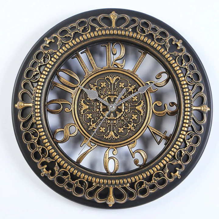 Maliben | Antique Elegance Wall Clock
