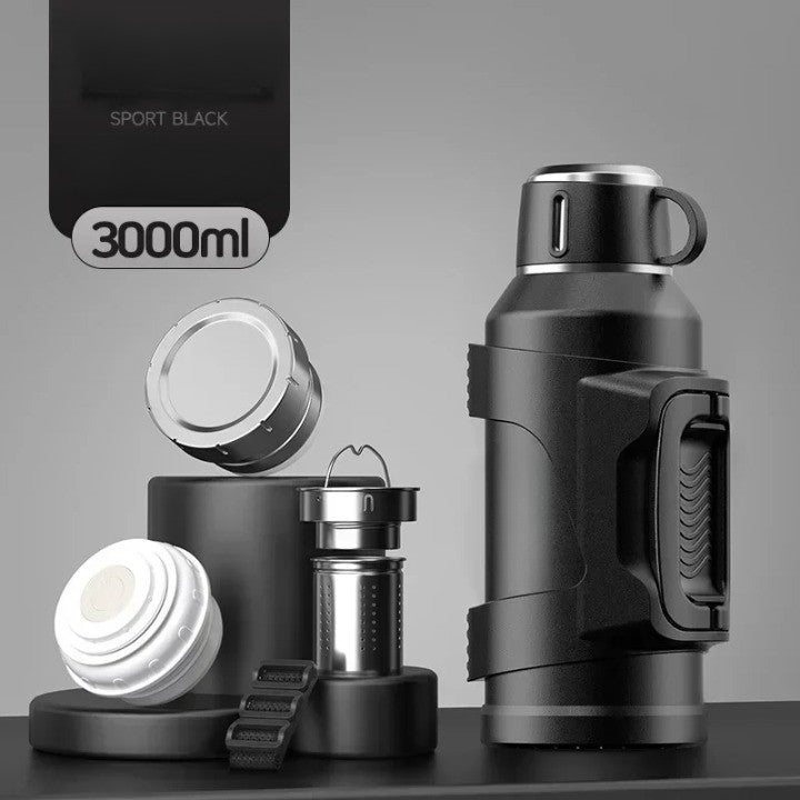 Maliben Stainless Steel Heavy Duty Travel Hiking Thermos