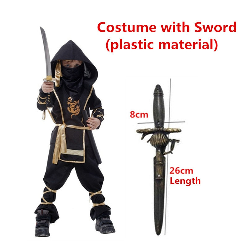 Maliben | Boys Ninja Halloween Costume Set