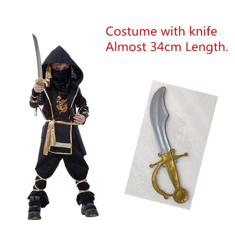 Maliben | Boys Ninja Halloween Costume Set