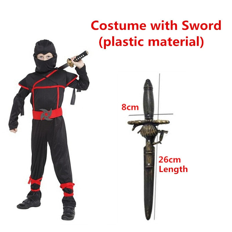 Maliben | Boys Ninja Halloween Costume Set